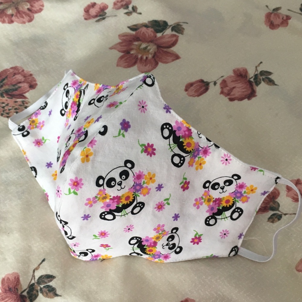 ADULTS Face Mask: Adorable Pandas